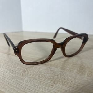 Vintage Romco 5 - 6 1/4 Ro 52-22 Eyeglasses Frames Only Brown